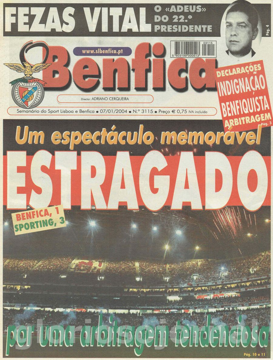 jornal o benfica 3115 2004-01-07